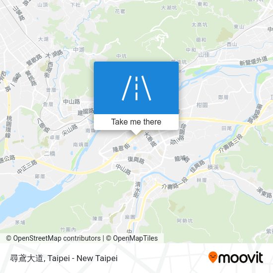 尋鳶大道 map