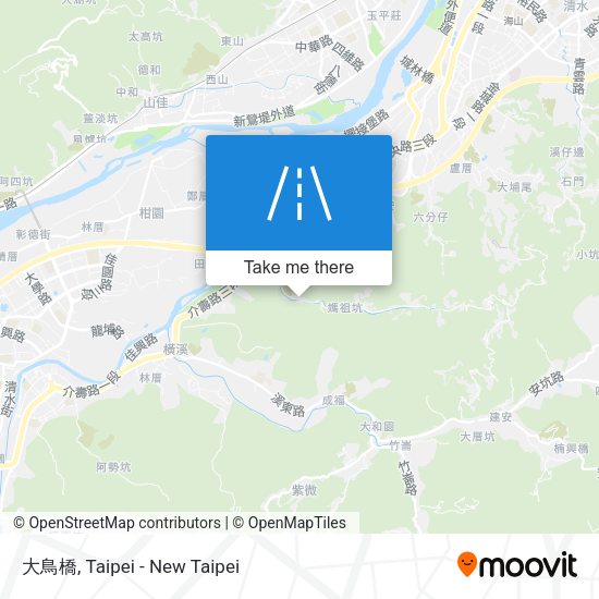 大鳥橋地圖