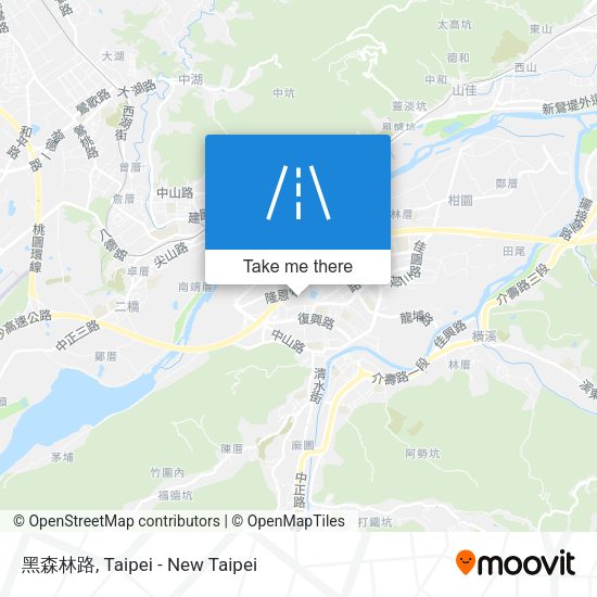 黑森林路 map
