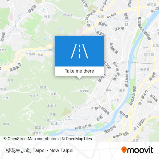 櫻花林步道 map