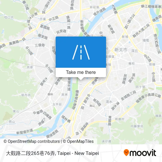 大觀路二段265巷76弄 map