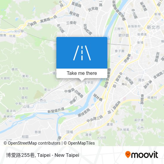博愛路255巷 map