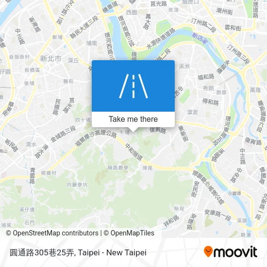 圓通路305巷25弄 map