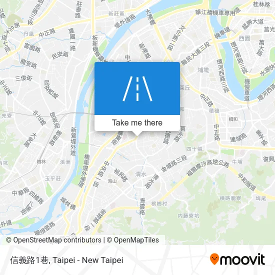 信義路1巷地圖