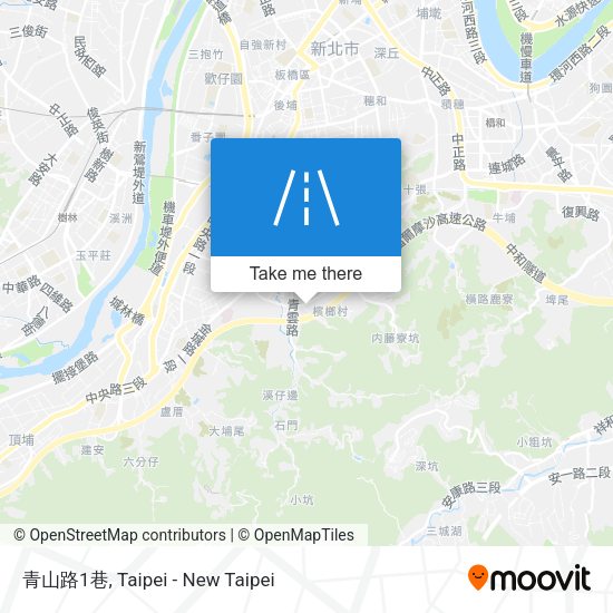 青山路1巷 map