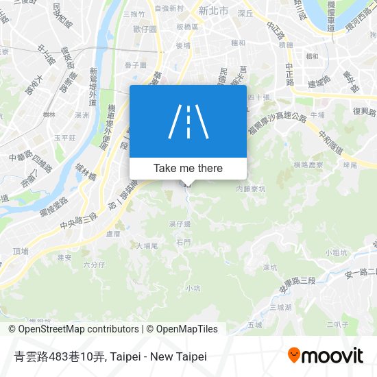 青雲路483巷10弄地圖