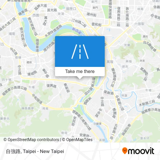 自強路 map
