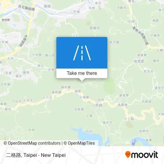 二格路地圖