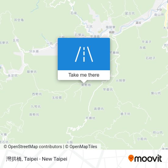 灣拱橋 map