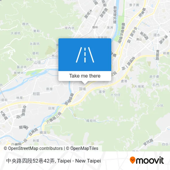 中央路四段52巷42弄地圖