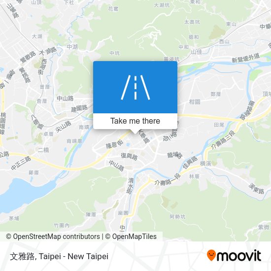 文雅路地圖