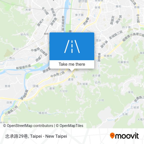 忠承路29巷 map