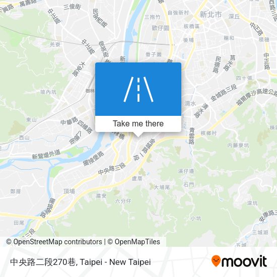 中央路二段270巷 map