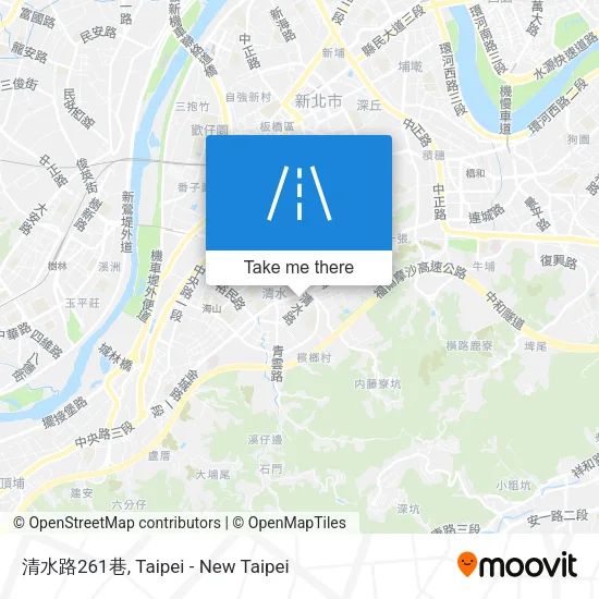 清水路261巷 map
