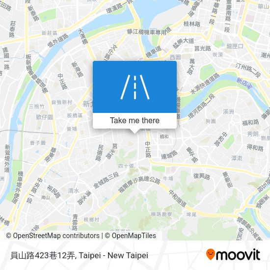 員山路423巷12弄地圖