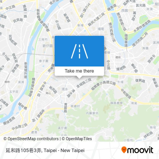 延和路105巷3弄地圖