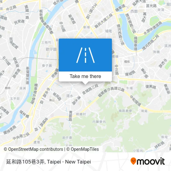 延和路105巷3弄地圖