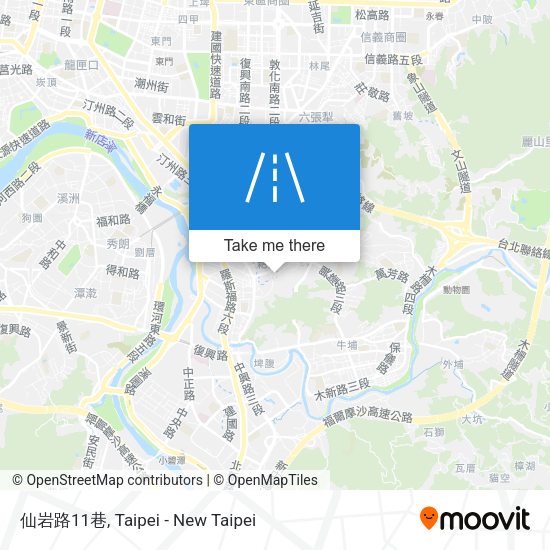 仙岩路11巷地圖