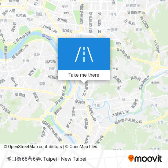 溪口街66巷6弄地圖