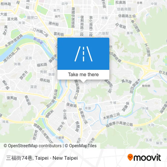 三福街74巷地圖