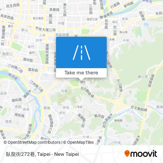 臥龍街272巷 map