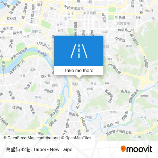 萬盛街82巷 map