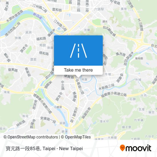 寶元路一段85巷地圖