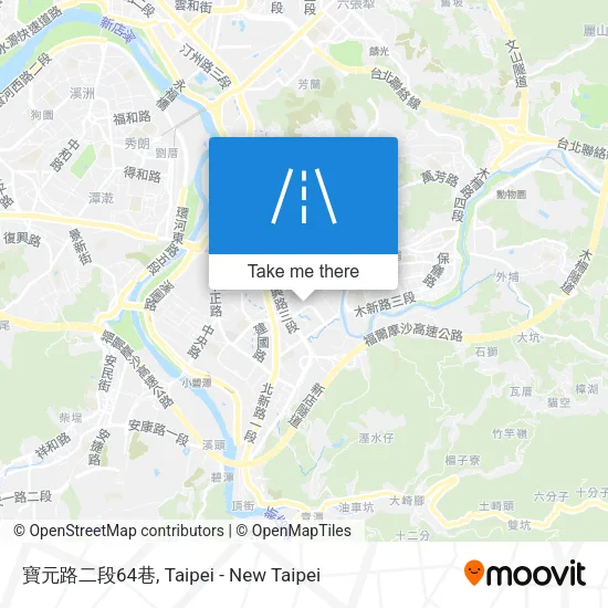 寶元路二段64巷地圖