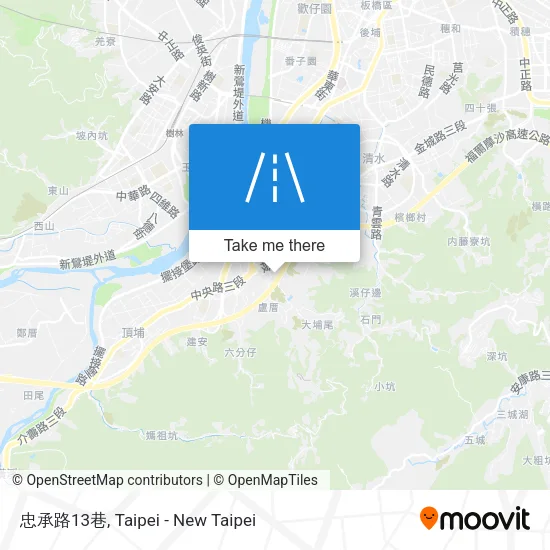 忠承路13巷 map