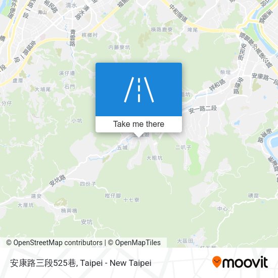 安康路三段525巷地圖