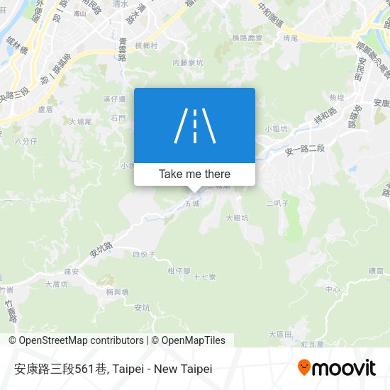 安康路三段561巷地圖