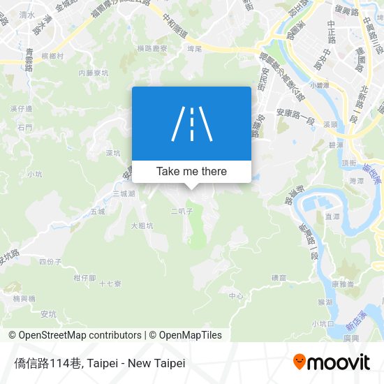 僑信路114巷地圖