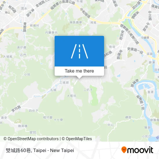 雙城路60巷 map