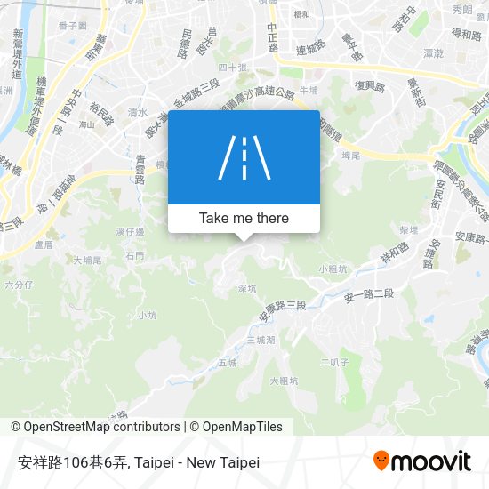 安祥路106巷6弄地圖
