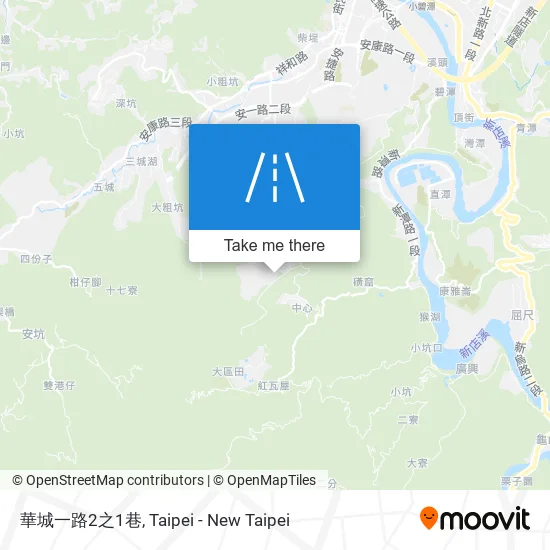 華城一路2之1巷地圖