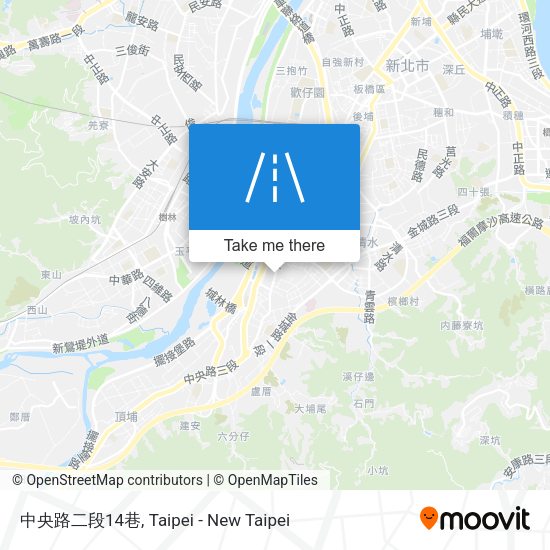 中央路二段14巷 map