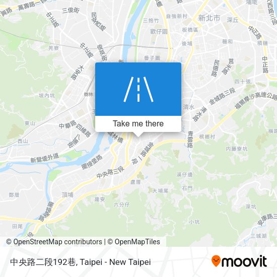 中央路二段192巷 map