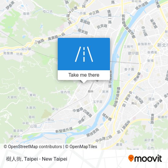 樹人街 map