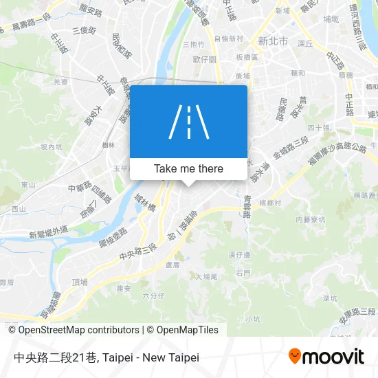 中央路二段21巷 map