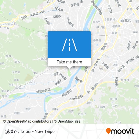 溪城路 map
