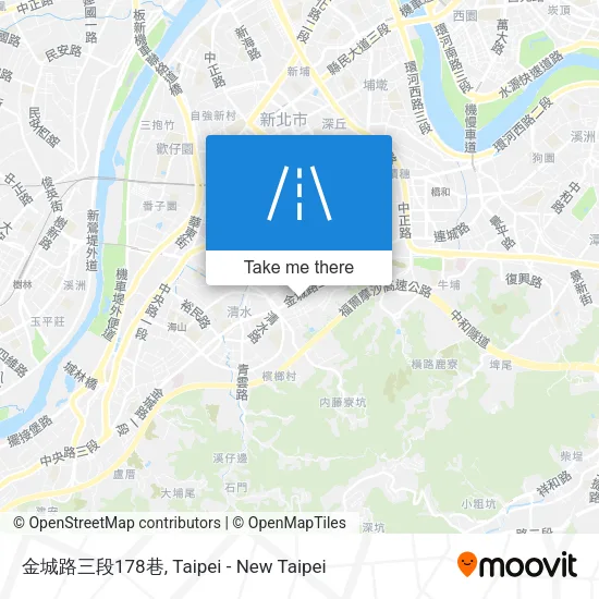 金城路三段178巷 map