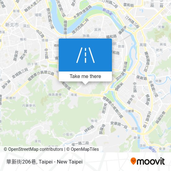 華新街206巷地圖