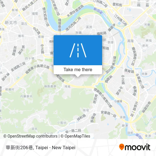華新街206巷 map