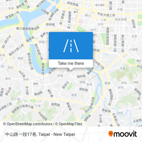 中山路一段17巷地圖