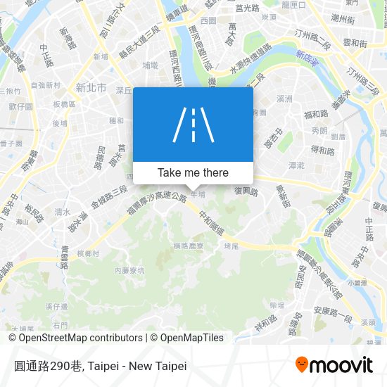 圓通路290巷 map