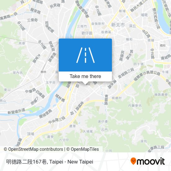明德路二段167巷地圖
