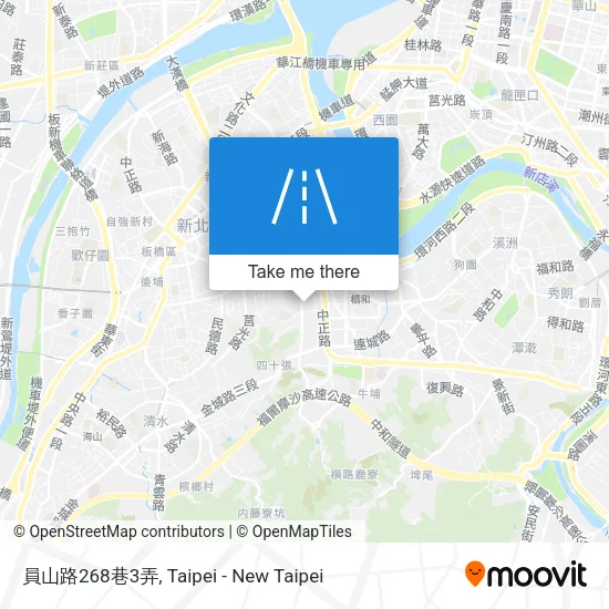 員山路268巷3弄 map