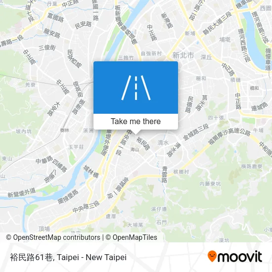 裕民路61巷 map