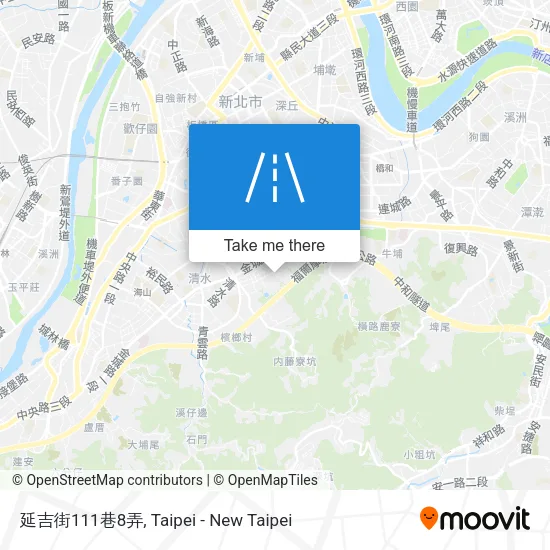 延吉街111巷8弄地圖
