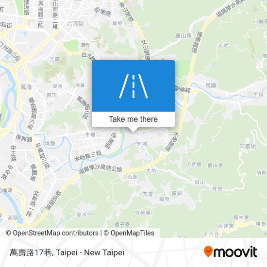萬壽路17巷地圖